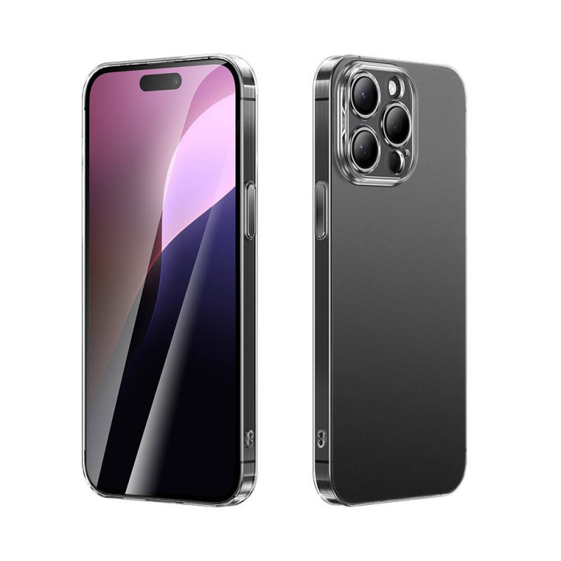 Bal-z Apple iPhone 15 Pro Max Kılıf Toz Önleyici Zore Helo Kapak