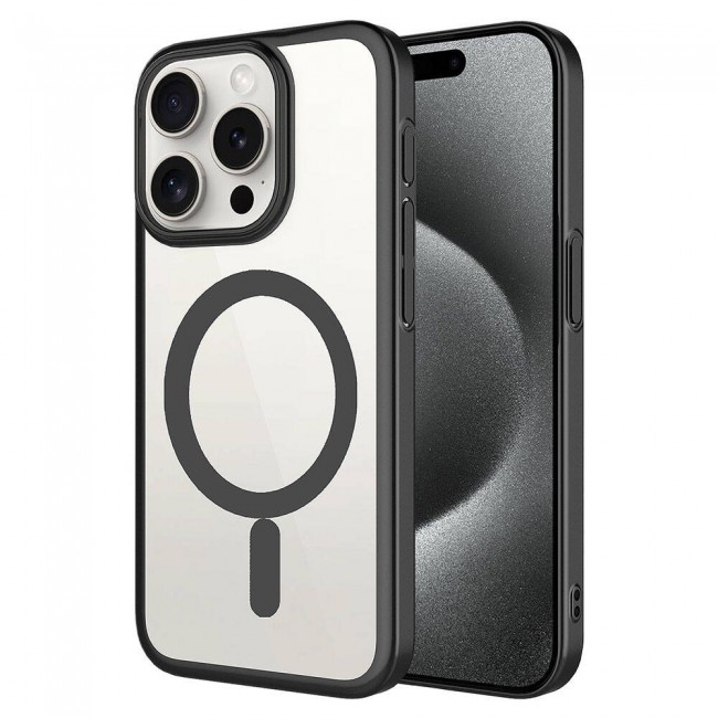 Apple iPhone 15 Pro Max Kılıf Wireless Şarj Özellikli Sert PC Zore Mat Riksos Magsafe Kapak Apple iPhone 15 Pro Max Kılıf Wireless Şarj Özellikli Sert PC Zore Mat Riksos Magsafe Kapak