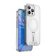 Apple iPhone 15 Pro Max Kılıf Wiwu FYY-014 Magsafe Şarj Özellikli Alüminyum Alaşım Metal Standlı Şeffaf Kapak Apple iPhone 15 Pro Max Kılıf Wiwu FYY-014 Magsafe Şarj Özellikli Alüminyum Alaşım Metal Standlı Şeffaf Kapak