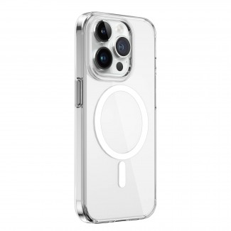 Apple iPhone 15 Pro Max Kılıf Wiwu FYY-014 M-safe Şarj Özellikli Şeffaf Kapak Apple iPhone 15 Pro Max Kılıf Wiwu FYY-014 M-safe Şarj Özellikli Şeffaf Kapak