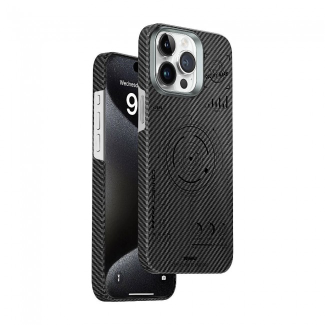 Apple iPhone 15 Pro Max Kılıf Wiwu HHX-016 Karbon Fiber 600D Mars Kevlar Kapak Apple iPhone 15 Pro Max Kılıf Wiwu HHX-016 Karbon Fiber 600D Mars Kevlar Kapak