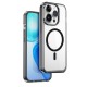 Apple iPhone 15 Pro Max Kılıf Wiwu MCC-101 Magnetic Crystal Sert PC Kapak Apple iPhone 15 Pro Max Kılıf Wiwu MCC-101 Magnetic Crystal Sert PC Kapak