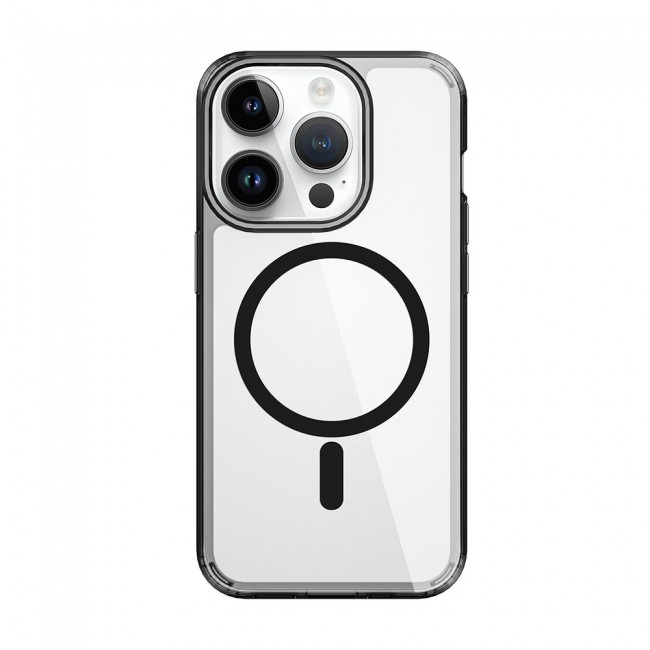 Apple iPhone 15 Pro Max Kılıf Wiwu MCC-101 Magnetic Crystal Sert PC Kapak Apple iPhone 15 Pro Max Kılıf Wiwu MCC-101 Magnetic Crystal Sert PC Kapak