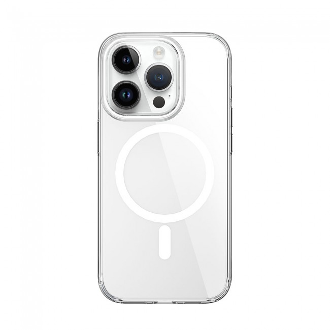 Apple iPhone 15 Pro Max Kılıf Wiwu ZYS-013 Magsafe Şarj Özellikli Renkli Kamera Çerçeveli Şeffaf Jelly Kapak Apple iPhone 15 Pro Max Kılıf Wiwu ZYS-013 Magsafe Şarj Özellikli Renkli Kamera Çerçeveli Şeffaf Jelly Kapak