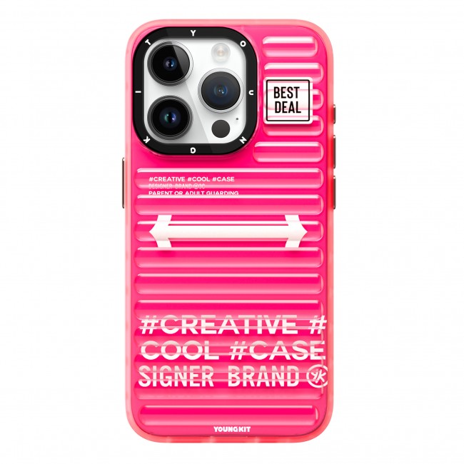 Apple iPhone 15 Pro Max Kılıf YoungKit Luggage FireFly Serisi Kapak Apple iPhone 15 Pro Max Kılıf YoungKit Luggage FireFly Serisi Kapak