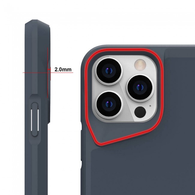 Apple iPhone 15 Pro Max Kılıf Zore Airbag Kenarlı T-Max Mat Standlı Kapak Apple iPhone 15 Pro Max Kılıf Zore Airbag Kenarlı T-Max Mat Standlı Kapak