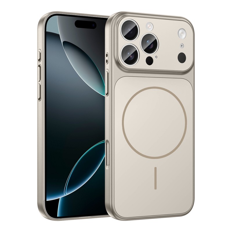 Bal-z Apple iPhone 15 Pro Max Kılıf  M-Safe Şarj Özellikli Kamera Korumalı Formen Kapak