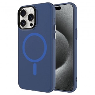 Apple iPhone 15 Pro Max Kılıf Zore M-safe Şarj Özellikli Buzlu Transparan C-Pro Sert Kapak Apple iPhone 15 Pro Max Kılıf Zore M-safe Şarj Özellikli Buzlu Transparan C-Pro Sert Kapak