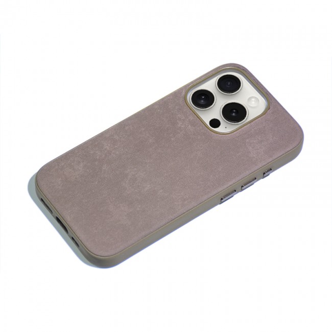 Apple iPhone 15 Pro Max Kılıf Zore Mikro Fiber Mimoza Kapak Apple iPhone 15 Pro Max Kılıf Zore Mikro Fiber Mimoza Kapak