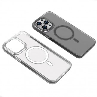 Apple iPhone 15 Pro Max Kılıf Zore Wireless Şarj Özellikli Şeffaf Efsane Kapak Apple iPhone 15 Pro Max Kılıf Zore Wireless Şarj Özellikli Şeffaf Efsane Kapak