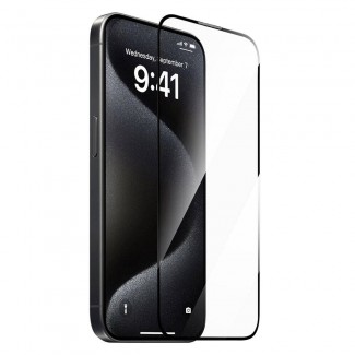 Apple iPhone 15 Pro Max Wiwu GT-009 Polimer Oleofobik Kaplama Şeffaf Pürüzsüz Temperli Cam Ekran Koruyucu Apple iPhone 15 Pro Max Wiwu GT-009 Polimer Oleofobik Kaplama Şeffaf Pürüzsüz Temperli Cam Ekran Koruyucu