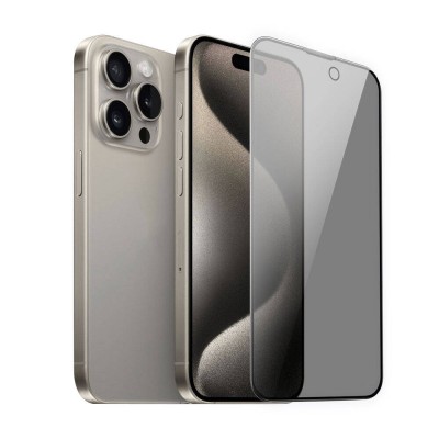 Bal-z Apple iPhone 15 Pro Max Wiwu iPrivacy HD Anti-Peep Ekran Koruyucu