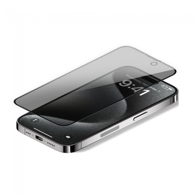 Apple iPhone 15 Pro Max Wiwu iPrivacy HD Anti-Peep Ekran Koruyucu Apple iPhone 15 Pro Max Wiwu iPrivacy HD Anti-Peep Ekran Koruyucu