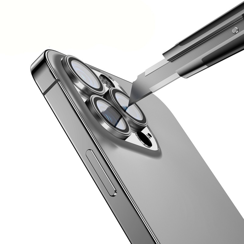 Bal-z Apple iPhone 15 Pro Max Zore Mikro Kamera Lens Koruyucu