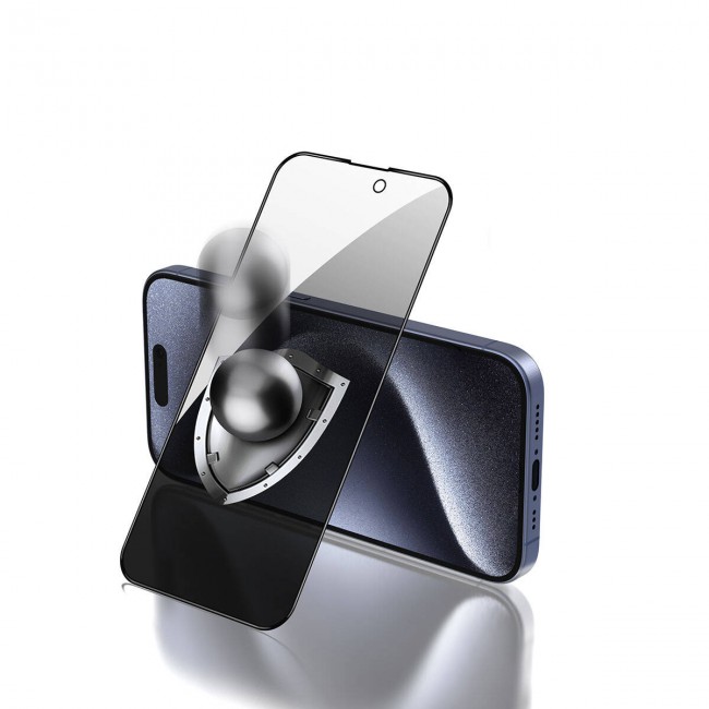 Apple iPhone 15 Pro Max Zore Rika Premium Privacy Temperli Cam Ekran Koruyucu Apple iPhone 15 Pro Max Zore Rika Premium Privacy Temperli Cam Ekran Koruyucu
