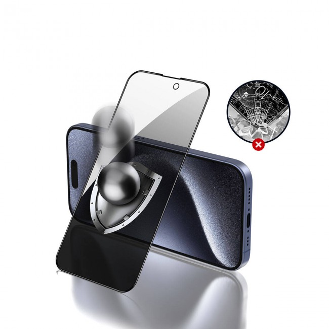 Apple iPhone 15 Pro Max Zore Rika Premium Privacy Temperli Cam Ekran Koruyucu Apple iPhone 15 Pro Max Zore Rika Premium Privacy Temperli Cam Ekran Koruyucu