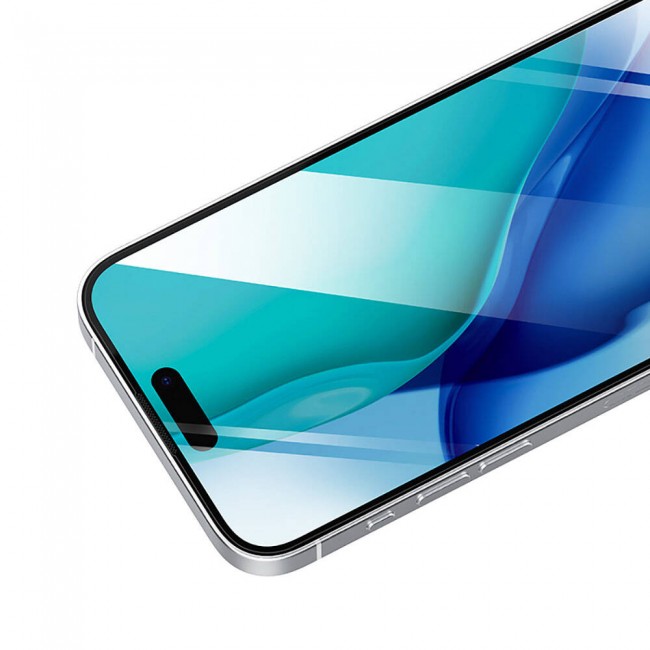 Apple iPhone 15 Pro Recci RSP-A21HD Full Transparan Temperli Cam Ekran Koruyucu Apple iPhone 15 Pro Recci RSP-A21HD Full Transparan Temperli Cam Ekran Koruyucu
