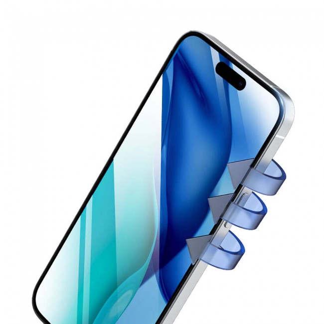 Apple iPhone 15 Pro Recci RSP-A21HD Full Transparan Temperli Cam Ekran Koruyucu Apple iPhone 15 Pro Recci RSP-A21HD Full Transparan Temperli Cam Ekran Koruyucu