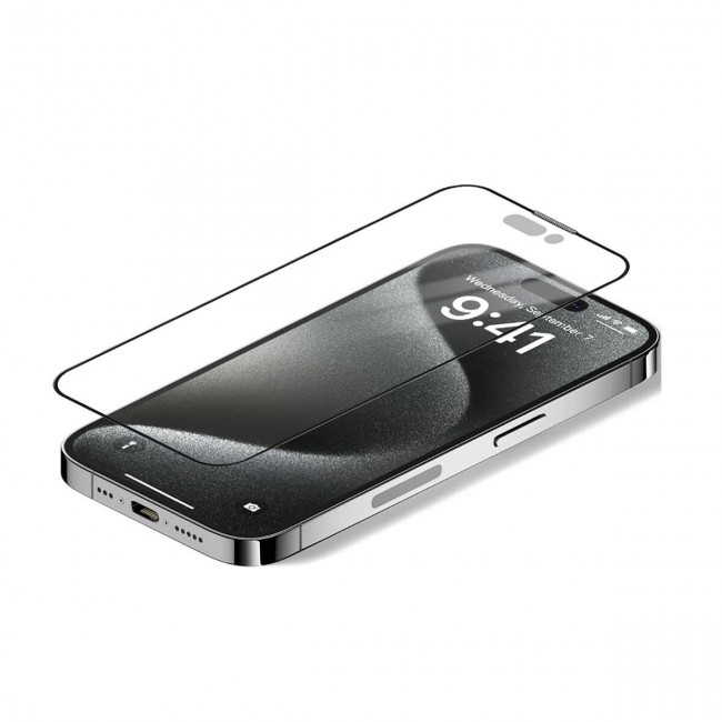 Apple iPhone 15 Pro Wiwu iVista Screen Matte Ultra Güçlü Temperli Mat Ekran Koruyucu
