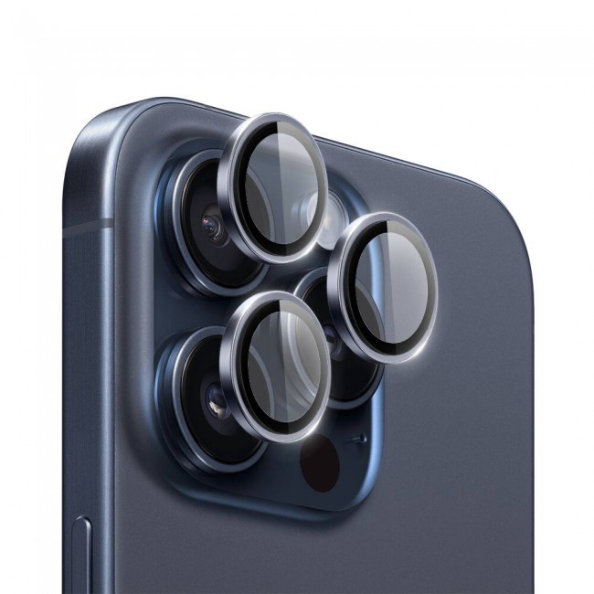 Apple iPhone 15 Pro Wiwu LG-003 Lens Guard Çizilmeye Karşı Dayanıklı Safir Kamera Lens Koruyucu Apple iPhone 15 Pro Wiwu LG-003 Lens Guard Çizilmeye Karşı Dayanıklı Safir Kamera Lens Koruyucu
