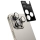 Apple iPhone 15 Pro Wiwu LG-004 PVD Lens Guard Metal Kamera Lens Koruyucu Apple iPhone 15 Pro Wiwu LG-004 PVD Lens Guard Metal Kamera Lens Koruyucu