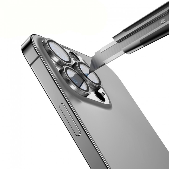 Apple iPhone 15 Pro Zore Mikro Kamera Lens Koruyucu Apple iPhone 15 Pro Zore Mikro Kamera Lens Koruyucu