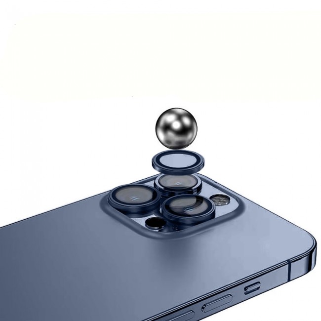 Apple iPhone 15 Pro Zore Mikro Kamera Lens Koruyucu Apple iPhone 15 Pro Zore Mikro Kamera Lens Koruyucu