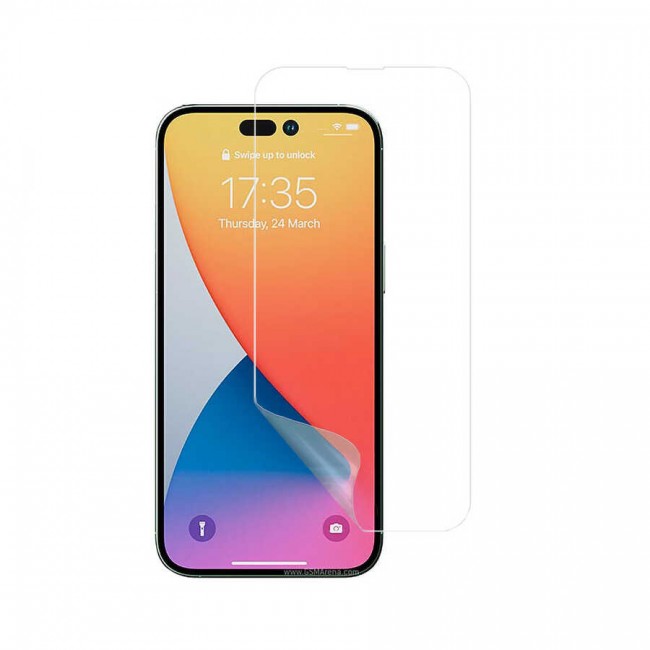 Apple iPhone 15 Pro Zore Nano Micro Temperli Ekran Koruyucu Apple iPhone 15 Pro Zore Nano Micro Temperli Ekran Koruyucu