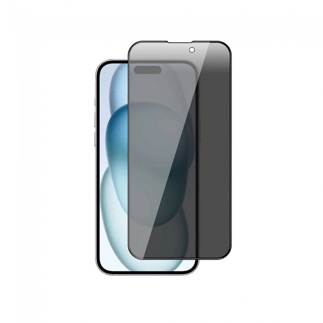 Apple iPhone 15 Pro Zore New 5D Privacy Temperli Ekran Koruyucu Apple iPhone 15 Pro Zore New 5D Privacy Temperli Ekran Koruyucu
