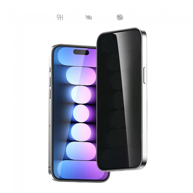 Apple iPhone 15 Recci RSP-A16AP Privacy Temperli Cam Ekran Koruyucu Apple iPhone 15 Recci RSP-A16AP Privacy Temperli Cam Ekran Koruyucu