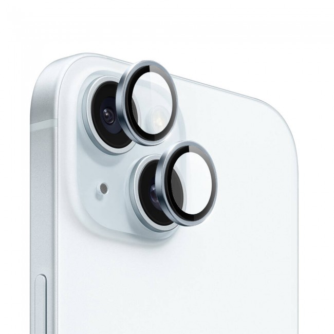 Apple iPhone 15 Wiwu LG-004 PVD Lens Guard Metal Kamera Lens Koruyucu Apple iPhone 15 Wiwu LG-004 PVD Lens Guard Metal Kamera Lens Koruyucu