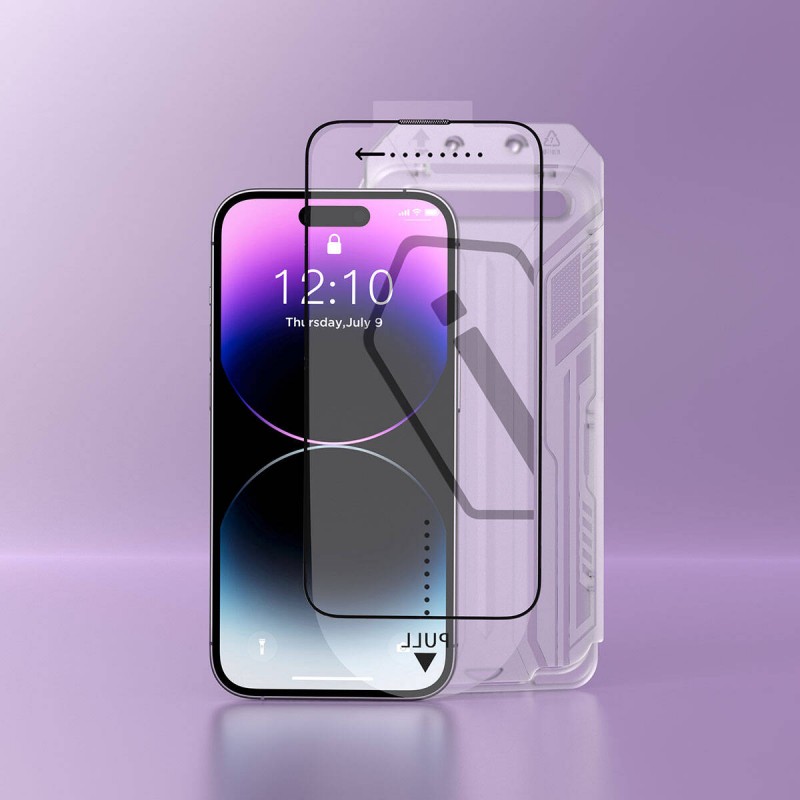 Bal-z Apple iPhone 15 Wiwu SQ-005 Easy İnstall iVista Super Hardness Ekran Koruyucu