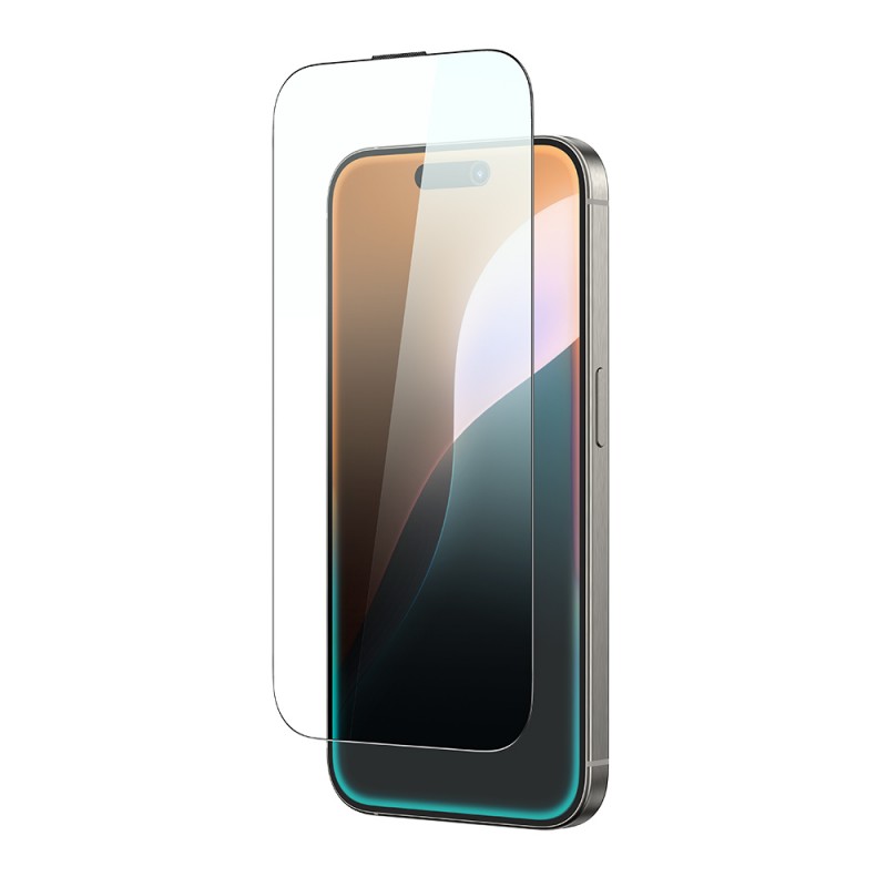 Bal-z Apple iPhone 16 Amazingthing Titan Max Parmak İzi Bırakmayan Temperli Cam Ekran Koruyucu