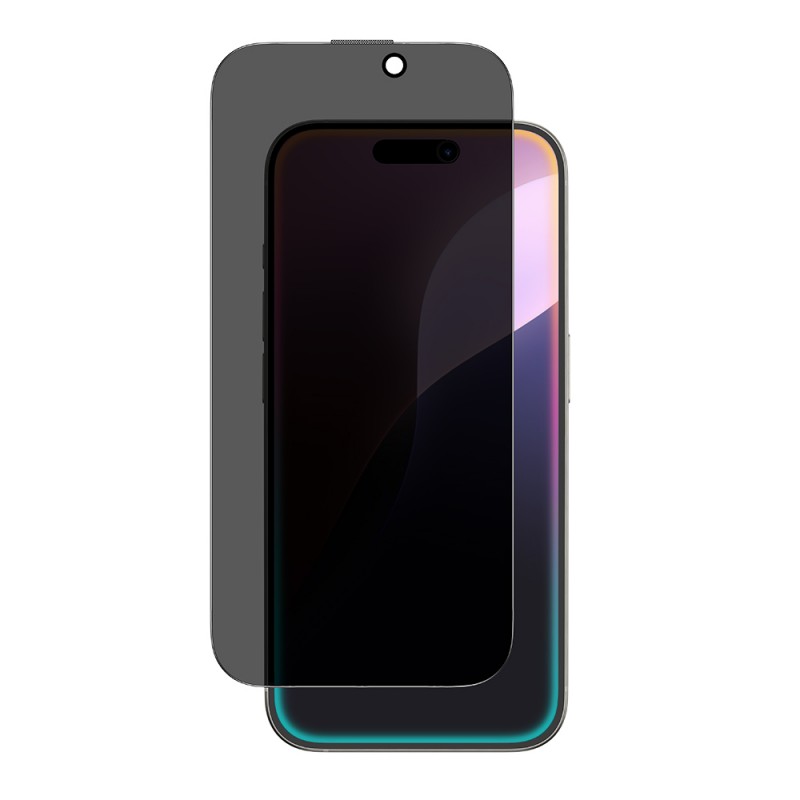Bal-z Apple iPhone 16 Amazingthing Titan Privacy Parmak İzi Bırakmayan Temperli Cam Ekran Koruyucu