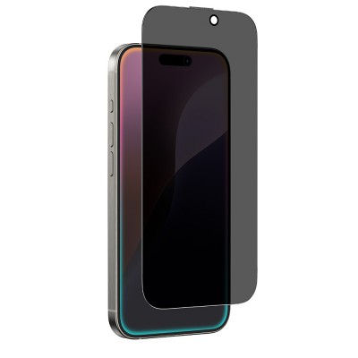 Bal-z Apple iPhone 16 Amazingthing Titan Privacy Parmak İzi Bırakmayan Temperli Cam Ekran Koruyucu