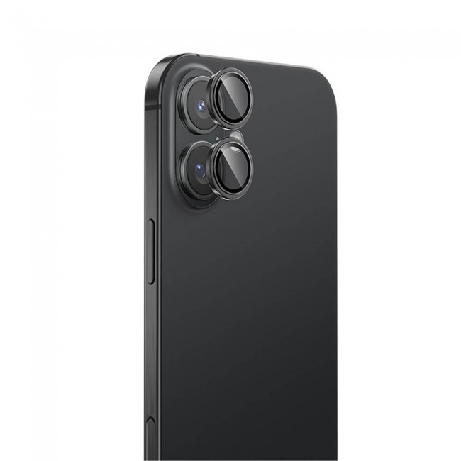Apple iPhone 16 Benks Parlama Önleyici Glass Warrior Metal Kamera Lens Koruyucu Apple iPhone 16 Benks Parlama Önleyici Glass Warrior Metal Kamera Lens Koruyucu