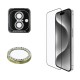 Apple iPhone 16 Guess Orjinal Lisanslı Rhinestone Ekran Koruyucu + Lens Koruyucu 2in1 Aksesuar Seti Apple iPhone 16 Guess Orjinal Lisanslı Rhinestone Ekran Koruyucu + Lens Koruyucu 2in1 Aksesuar Seti