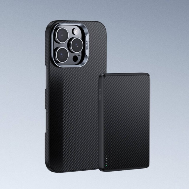 Apple iPhone 16 Kılıf Benks Magsafe Şarj Özellikli Magnetik ArmorAir 600D Kevlar Fiber Kapak Apple iPhone 16 Kılıf Benks Magsafe Şarj Özellikli Magnetik ArmorAir 600D Kevlar Fiber Kapak
