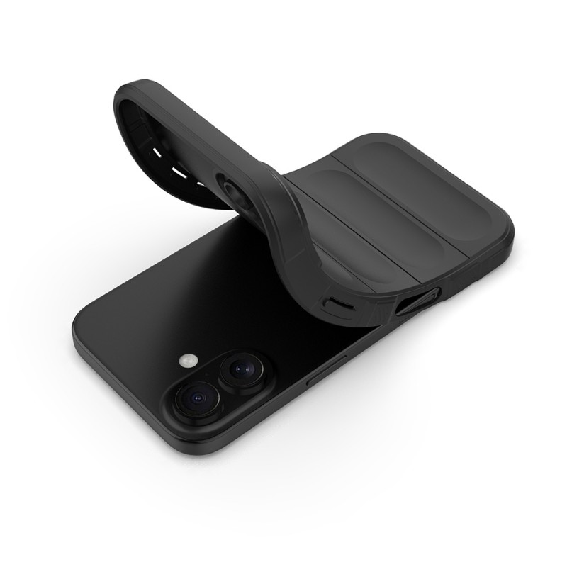 Bal-z Apple iPhone 16 Kılıf Esnek TPU Oyuklu Arka Yüzey Tasarımlı Zore Etnik Silikon Kapak