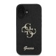Apple iPhone 16 Kılıf Guess Orjinal Lisanslı 4G Büyük Metal Logolu Glitter Kapak Apple iPhone 16 Kılıf Guess Orjinal Lisanslı 4G Büyük Metal Logolu Glitter Kapak