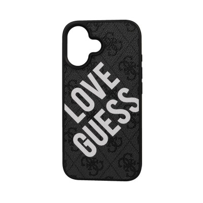 Bal-z Apple iPhone 16 Kılıf Guess Orjinal Lisanslı Big Love Guess Kapak