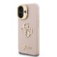 Apple iPhone 16 Kılıf Guess Orjinal Lisanslı Grained Yazı Logolu Kamera Standlı Kapak