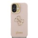 Apple iPhone 16 Kılıf Guess Orjinal Lisanslı Grained Yazı Logolu Kamera Standlı Kapak