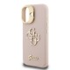 Apple iPhone 16 Kılıf Guess Orjinal Lisanslı Grained Yazı Logolu Kamera Standlı Kapak
