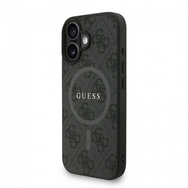 Apple iPhone 16 Kılıf Guess Orjinal Lisanslı M-safe Şarj Özellikli PU Deri Bilek Askı İpli Yazı Logolu Kapak Apple iPhone 16 Kılıf Guess Orjinal Lisanslı M-safe Şarj Özellikli PU Deri Bilek Askı İpli Yazı Logolu Kapak