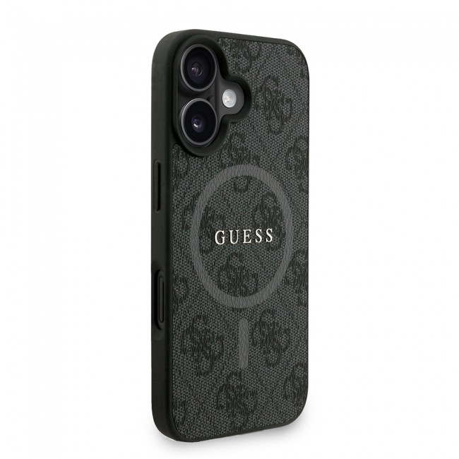 Apple iPhone 16 Kılıf Guess Orjinal Lisanslı M-safe Şarj Özellikli PU Deri Bilek Askı İpli Yazı Logolu Kapak Apple iPhone 16 Kılıf Guess Orjinal Lisanslı M-safe Şarj Özellikli PU Deri Bilek Askı İpli Yazı Logolu Kapak