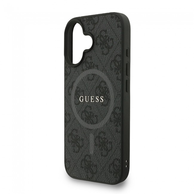 Apple iPhone 16 Kılıf Guess Orjinal Lisanslı M-safe Şarj Özellikli PU Deri Bilek Askı İpli Yazı Logolu Kapak Apple iPhone 16 Kılıf Guess Orjinal Lisanslı M-safe Şarj Özellikli PU Deri Bilek Askı İpli Yazı Logolu Kapak