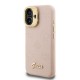Apple iPhone 16 Kılıf Guess Orjinal Lisanslı M-safe Şarj Özellikli Sıcak Baskılı Yazı Logolu Kamera Standlı PU Deri Peony Kapak Apple iPhone 16 Kılıf Guess Orjinal Lisanslı M-safe Şarj Özellikli Sıcak Baskılı Yazı Logolu Kamera Standlı PU Deri Peony Kapak