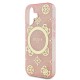Apple iPhone 16 Kılıf Guess Orjinal Lisanslı Magsafe Şarj Özellikli 4G Desenli IML Yazı Logolu Peony Kapak Apple iPhone 16 Kılıf Guess Orjinal Lisanslı Magsafe Şarj Özellikli 4G Desenli IML Yazı Logolu Peony Kapak