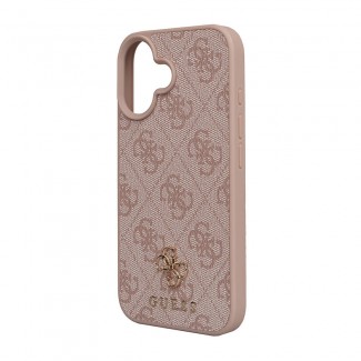 Apple iPhone 16 Kılıf Guess Orjinal Lisanslı M-safe Şarj Özellikli Small 4G Classic Kapak Apple iPhone 16 Kılıf Guess Orjinal Lisanslı M-safe Şarj Özellikli Small 4G Classic Kapak